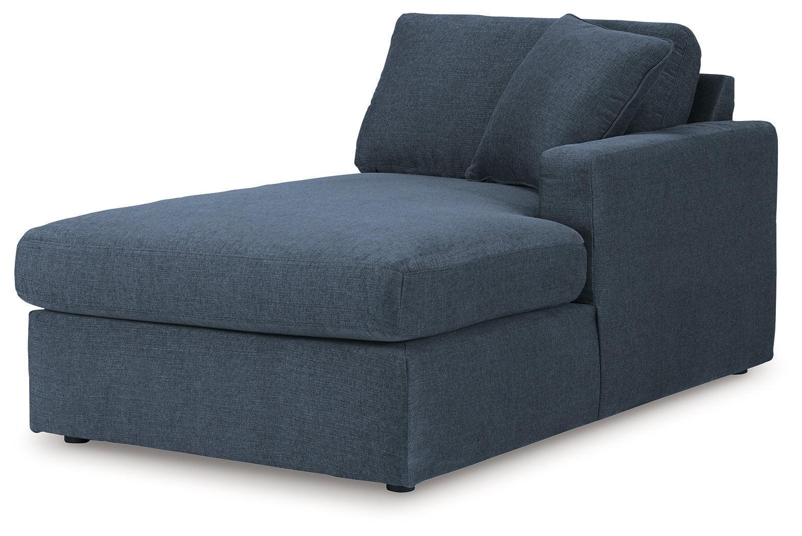 Modmax Ink Performance Fabric,Next-Gen Nuvella™ 8-Piece Sectional with Chaise