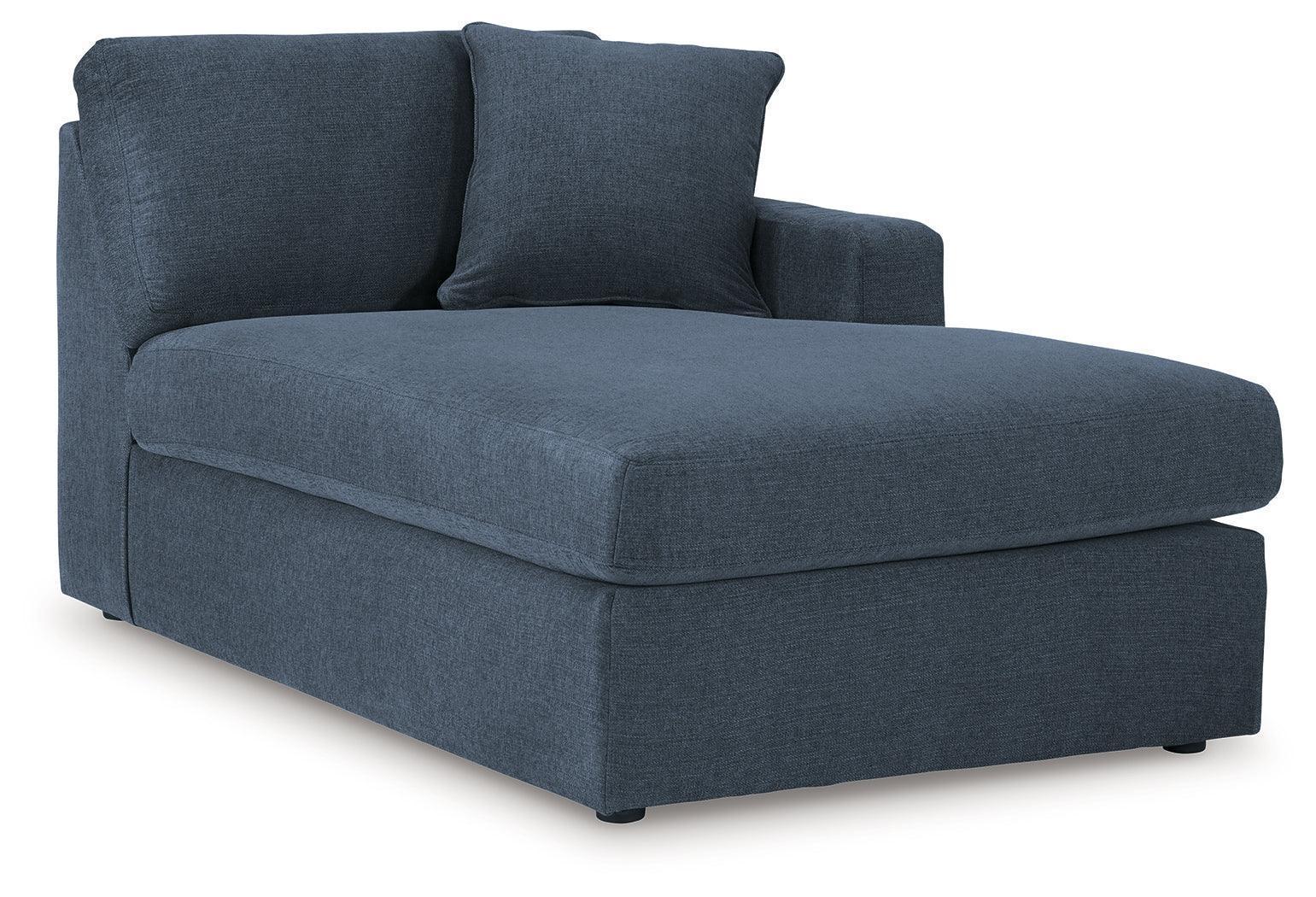 Modmax Ink Performance Fabric,Next-Gen Nuvella™ 8-Piece Sectional with Chaise