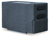 Modmax Ink Performance Fabric,Next-Gen Nuvella™ 7-Piece Sectional with Audio Console