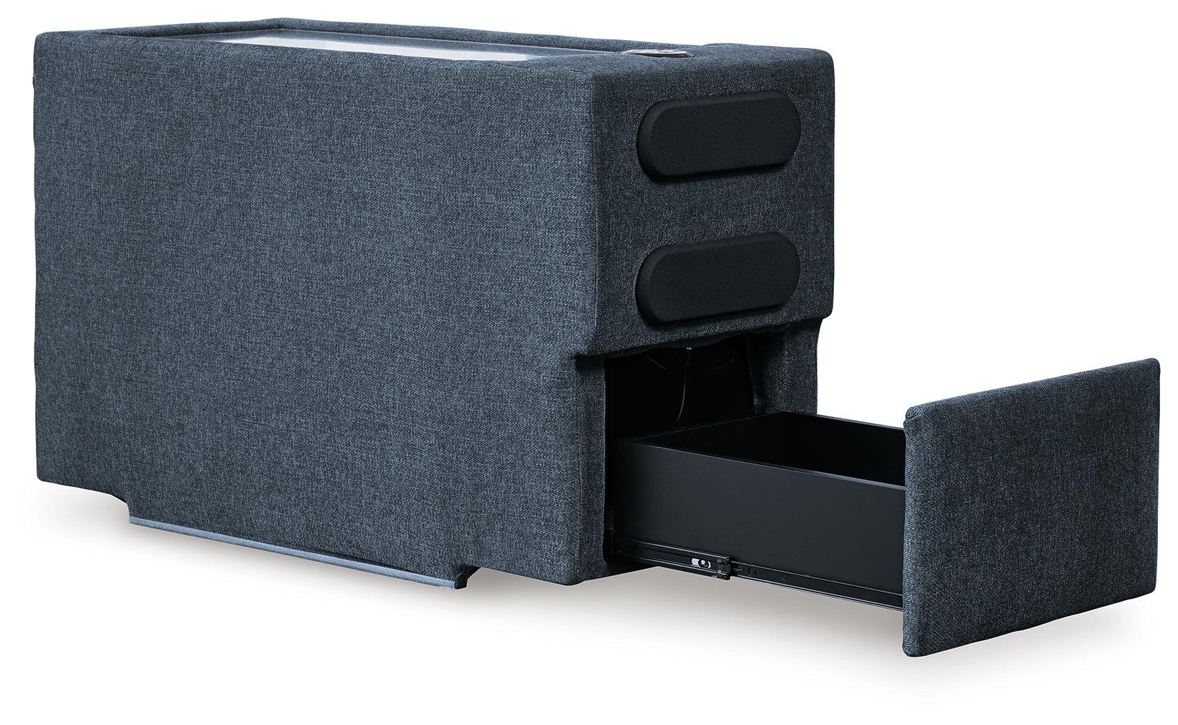 Modmax Ink 5-Piece Sectional with Audio System