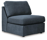 Modmax Ink Performance Fabric,Next-Gen Nuvella™ 4-Piece Sectional with Chaise angled view