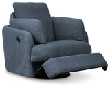 Modmax Ink Nuvella® Swivel Glider Recliner