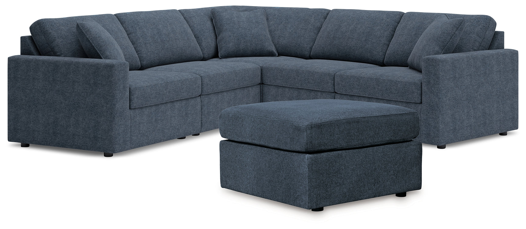 Modmax Ink 5-Piece Sectional with Ottoman