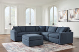 Modmax Ink 5-Piece Sectional with Ottoman