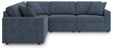 Modmax Ink 5-Piece Sectional with Ottoman