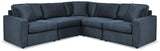 Modmax Ink Nuvella® 5-Piece Sectional