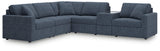 Modmax Ink Performance Fabric,Next-Gen Nuvella™ 6-Piece Sectional