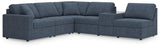 Modmax Ink Performance Fabric,Next-Gen Nuvella™ 6-Piece Sectional
