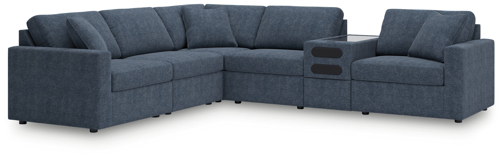 Modmax Ink Performance Fabric,Next-Gen Nuvella™ 6-Piece Sectional