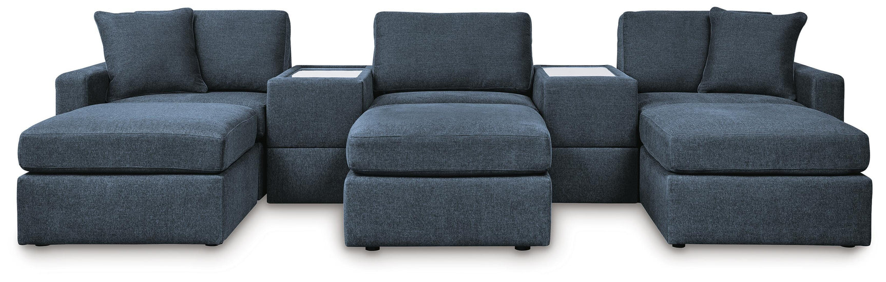 Modmax Ink 5-Piece Sectional with Ottoman