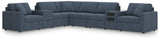 Modmax Ink Performance Fabric,Next-Gen Nuvella™ 8-Piece Sectional