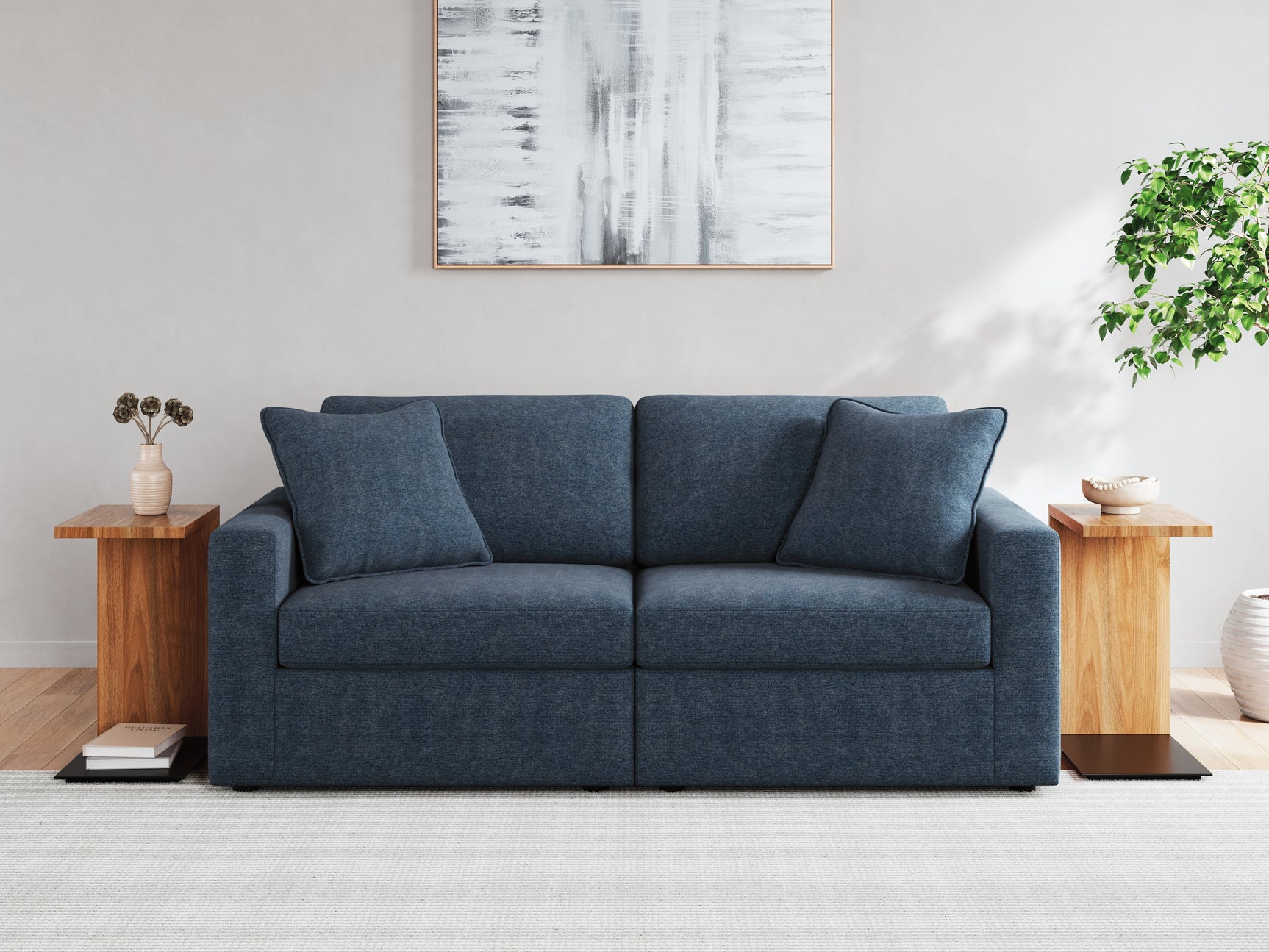 Modmax Ink Sofa and Loveseat