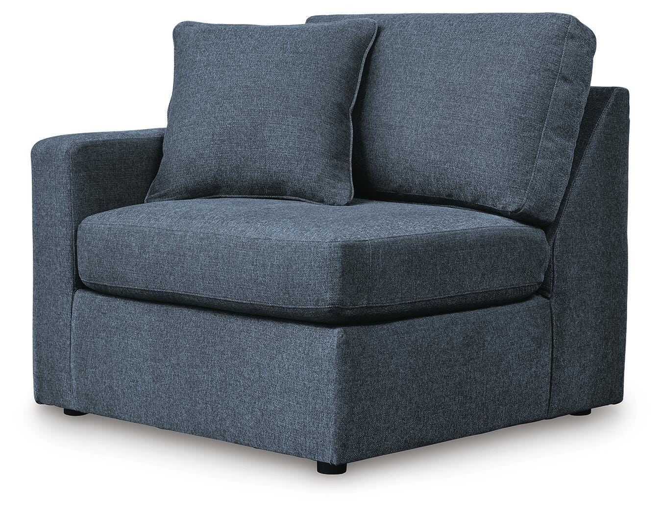 Modmax Ink Performance Fabric,Next-Gen Nuvella™ 4-Piece Sectional with Chaise angled view