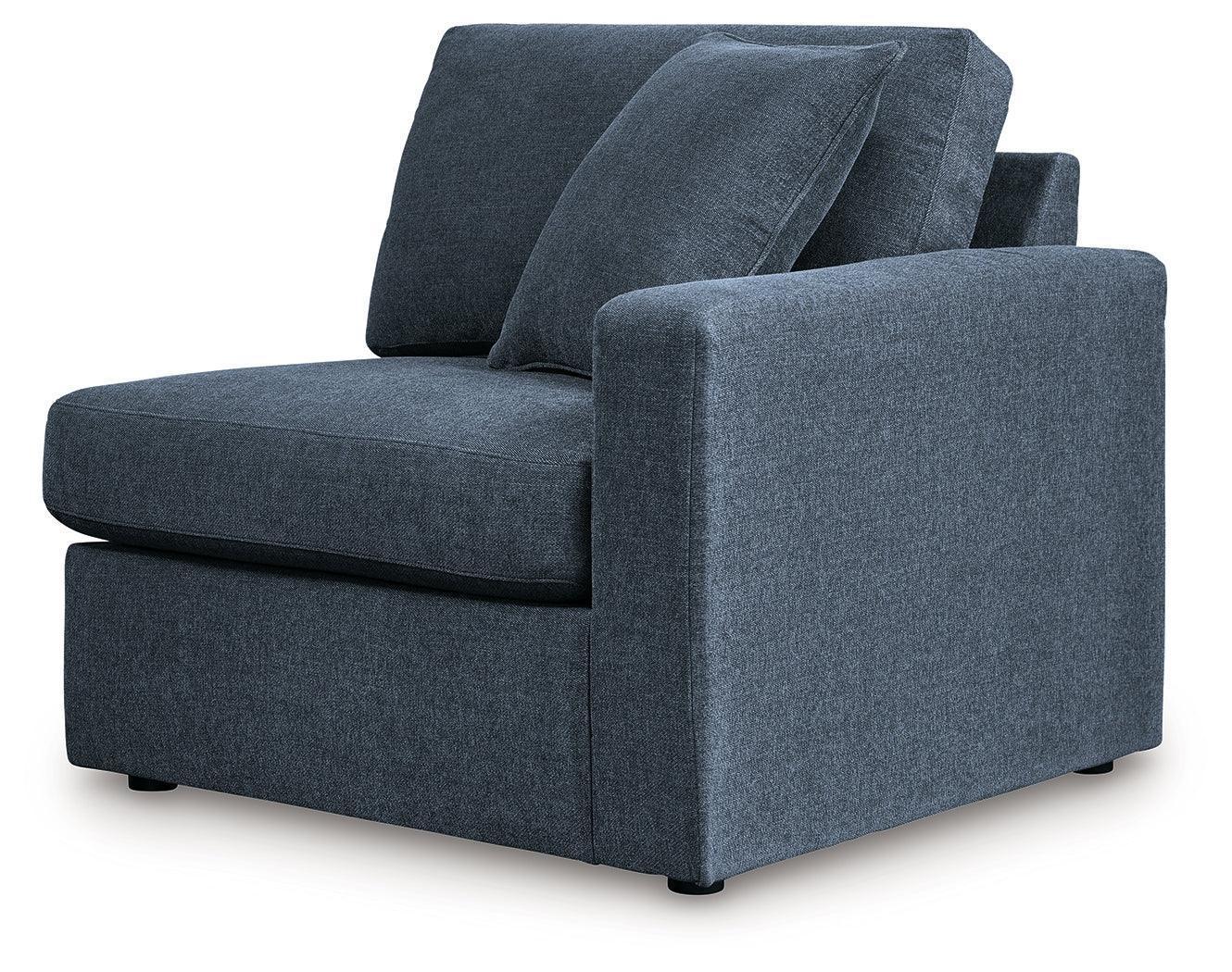 Modmax Ink Nuvella® 8-Piece Sectional with Audio System and Chaise