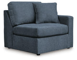 Modmax Ink Performance Fabric,Next-Gen Nuvella™ 4-Piece Sectional with Chaise angled view