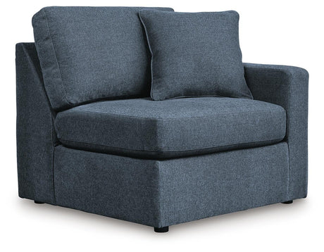 Modmax Ink Performance Fabric,Next-Gen Nuvella™ 4-Piece Sectional with Chaise angled view