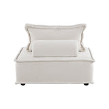 Helena White 7-Piece Modular Sectional