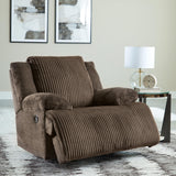 Top Chocolate Tier 5-Piece Sectional with Recliner