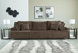 Top Tier Chocolate 3-Piece Sectional Sofa