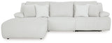 Top Tier Alloy 3-Piece Sectional Sofa Chaise