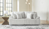 Top Tier Alloy 2-Piece Sectional Loveseat
