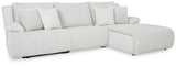 Top Tier Alloy 3-Piece Sectional Sofa Chaise