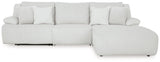 Top Tier Alloy 3-Piece Sectional Sofa Chaise