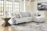 Top Tier Alloy 3-Piece Sectional Sofa Chaise