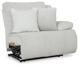 Top Tier Alloy Velvet 4-Piece Reclining Sectional with Chaise