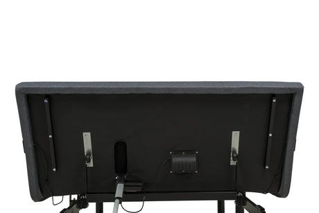 Weston Queen Dual-Motor Massage Adjustable Bed Base in Black and Grey — product image 11