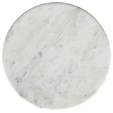 Komas Brown Marble Side Table