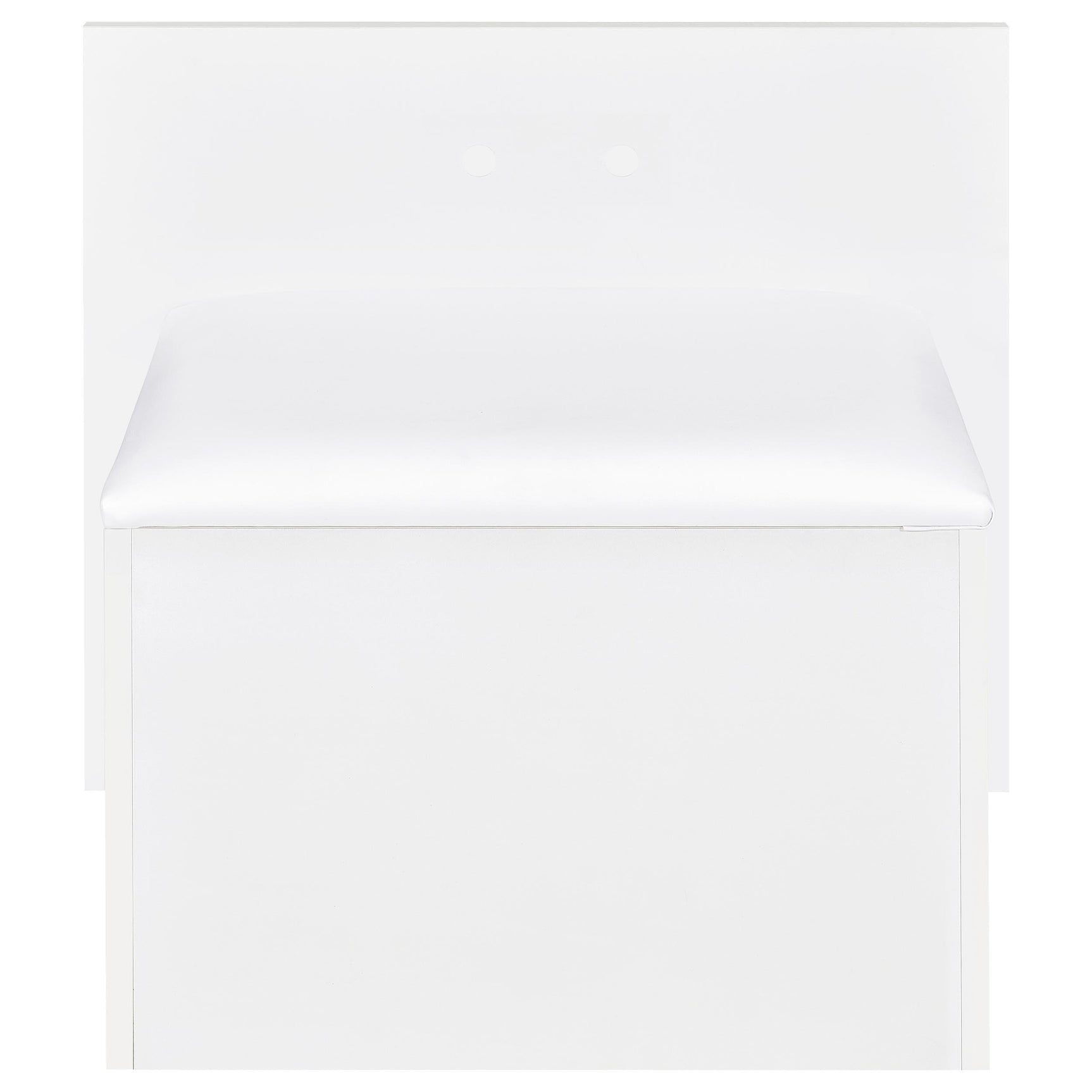 Flora 2-drawer Vanity Set with LED Mirror White High Gloss