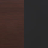 Zimmerlee 2-drawer Side Table with Shelf Rust Brown