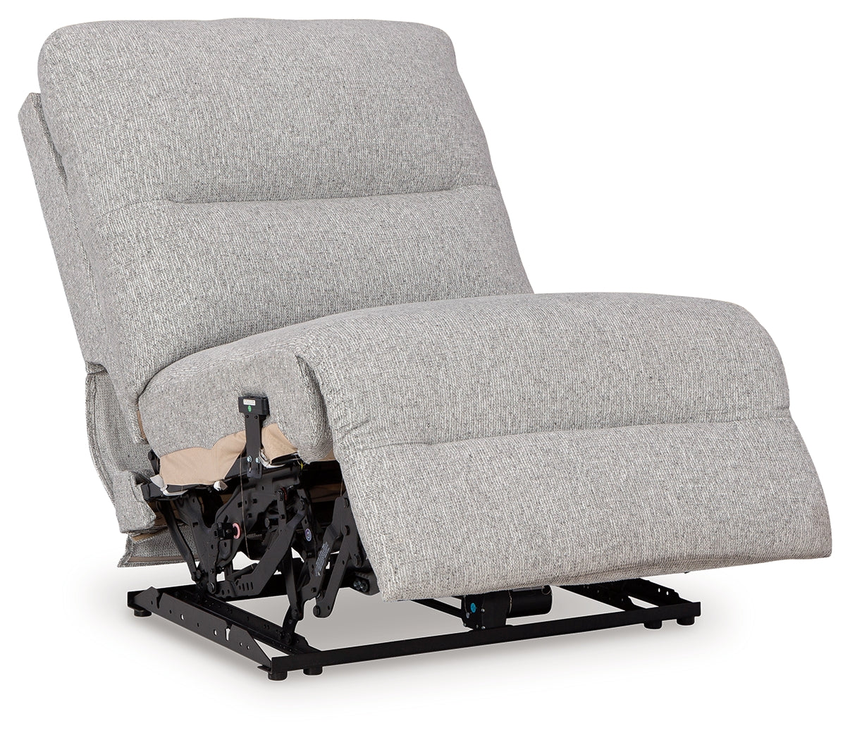Acklen Place Pewter Performance Fabric,Next-Gen Nuvella™ 6-Piece Power Reclining Sectional