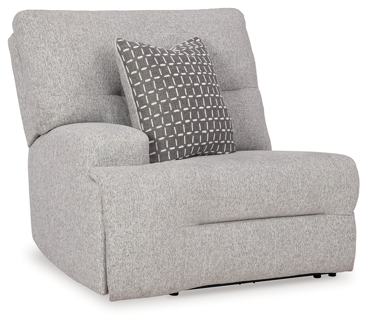Acklen Place Pewter Performance Fabric,Next-Gen Nuvella™ 6-Piece Power Reclining Sectional