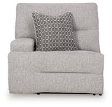 Acklen Place Pewter Performance Fabric,Next-Gen Nuvella™ 6-Piece Power Reclining Sectional