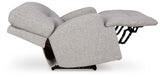 Acklen Place Pewter Performance Fabric,Next-Gen Nuvella™ Oversized Power Recliner