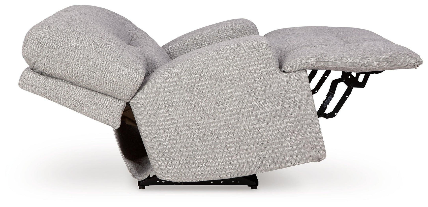 Acklen Place Pewter Performance Fabric,Next-Gen Nuvella™ Oversized Power Recliner