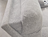 Acklen Place Pewter Performance Fabric,Next-Gen Nuvella™ 3-Piece Power Reclining Sectional