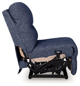Acklen Place Navy Performance Fabric,Next-Gen Nuvella™ 6-Piece Power Reclining Sectional