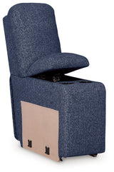 Acklen Place Navy Performance Fabric,Next-Gen Nuvella™ 6-Piece Power Reclining Sectional