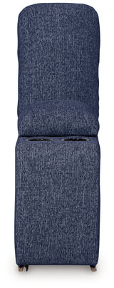 Acklen Place Navy Performance Fabric,Next-Gen Nuvella™ 6-Piece Power Reclining Sectional