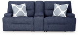 Acklen Place Navy 3-Piece Sectional