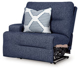 Acklen Place Navy Performance Fabric,Next-Gen Nuvella™ 6-Piece Power Reclining Sectional