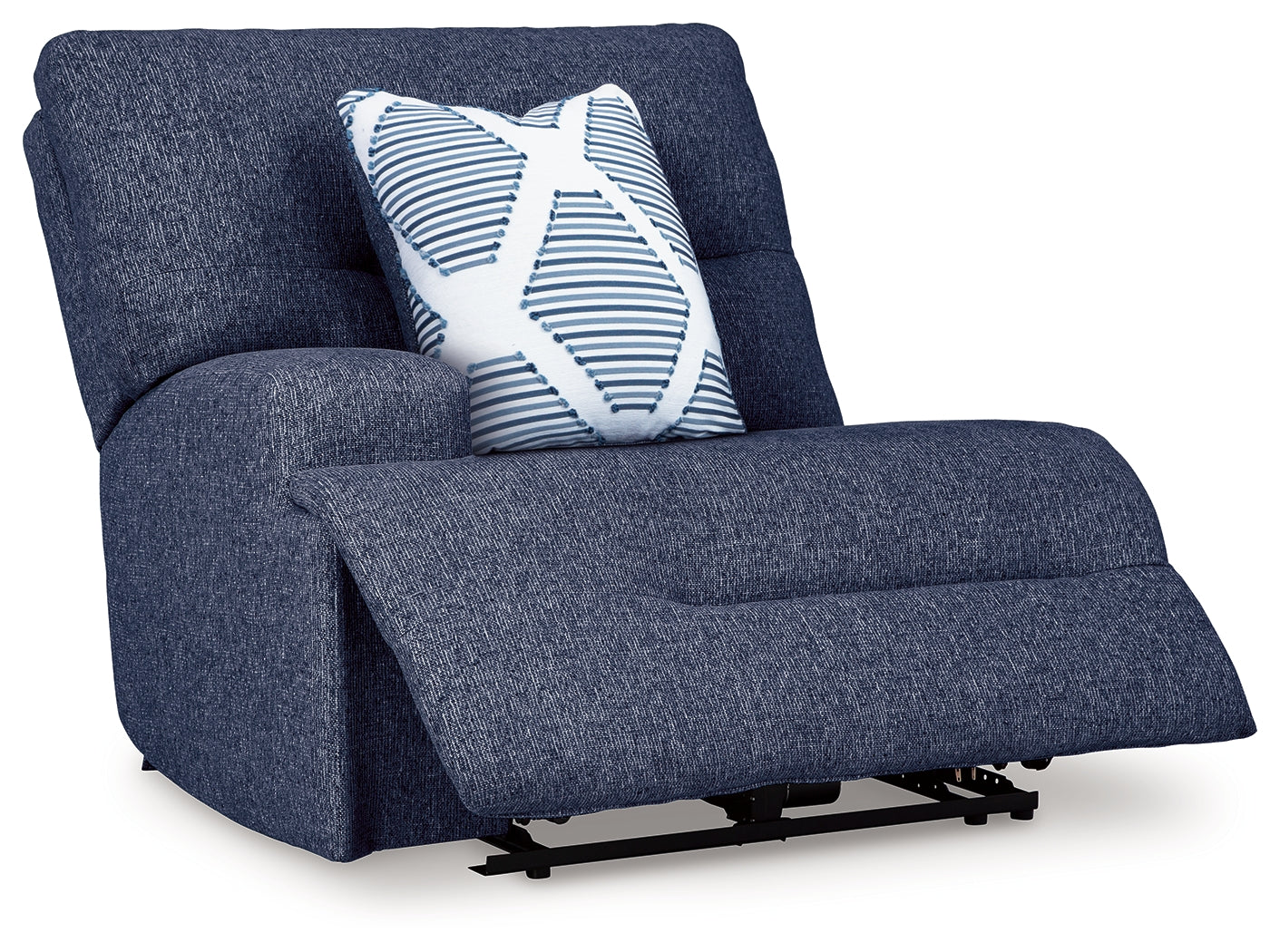 Acklen Place Navy Performance Fabric,Next-Gen Nuvella™ 6-Piece Power Reclining Sectional