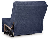 Acklen Place Navy Performance Fabric,Next-Gen Nuvella™ 6-Piece Power Reclining Sectional