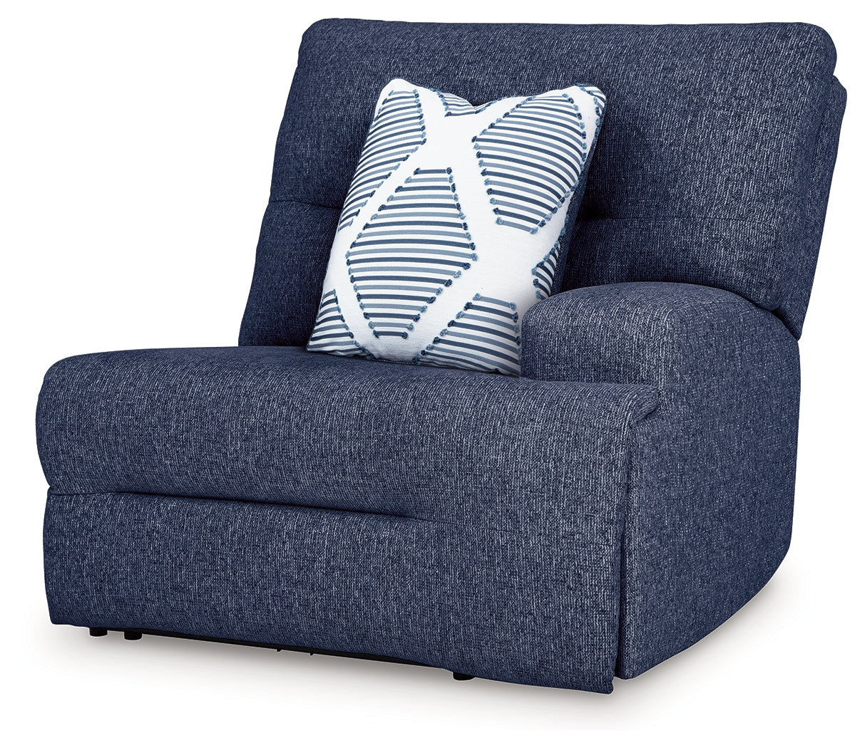 Acklen Place Navy Performance Fabric,Next-Gen Nuvella™ 6-Piece Power Reclining Sectional