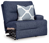 Acklen Place Navy Performance Fabric,Next-Gen Nuvella™ 6-Piece Power Reclining Sectional