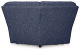 Acklen Place Navy Performance Fabric,Next-Gen Nuvella™ 6-Piece Power Reclining Sectional