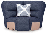 Acklen Place Navy Performance Fabric,Next-Gen Nuvella™ 6-Piece Power Reclining Sectional